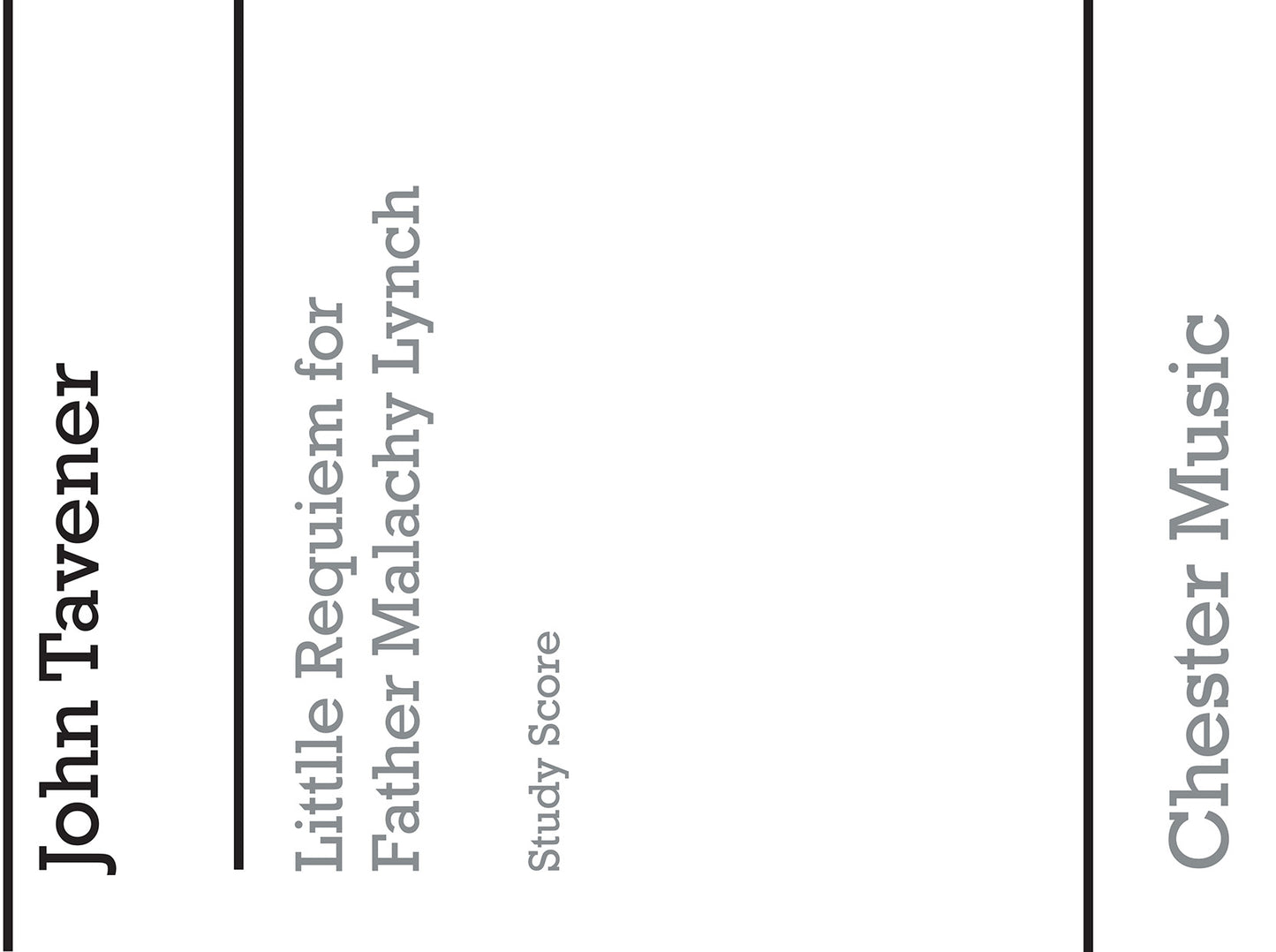 Little Requiem For Father Malachy Lynch de John Tavener