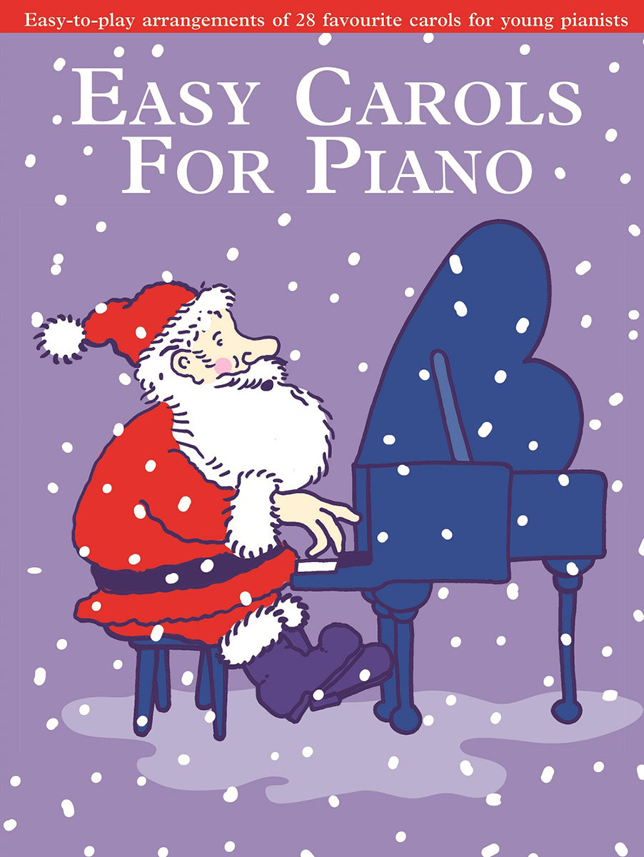 Easy Carols For Piano, Livre pour piano et Chant et Guitare