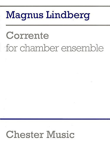 Corrente de Magnus Lindberg, Partition pour ensemble de chambre