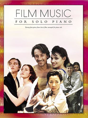 Film Music Piano Solo, Livre pour piano