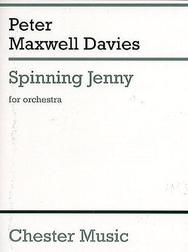 Spinning Jenny (Miniature Score) de Peter Maxwell Davies, Partition pour orchestre