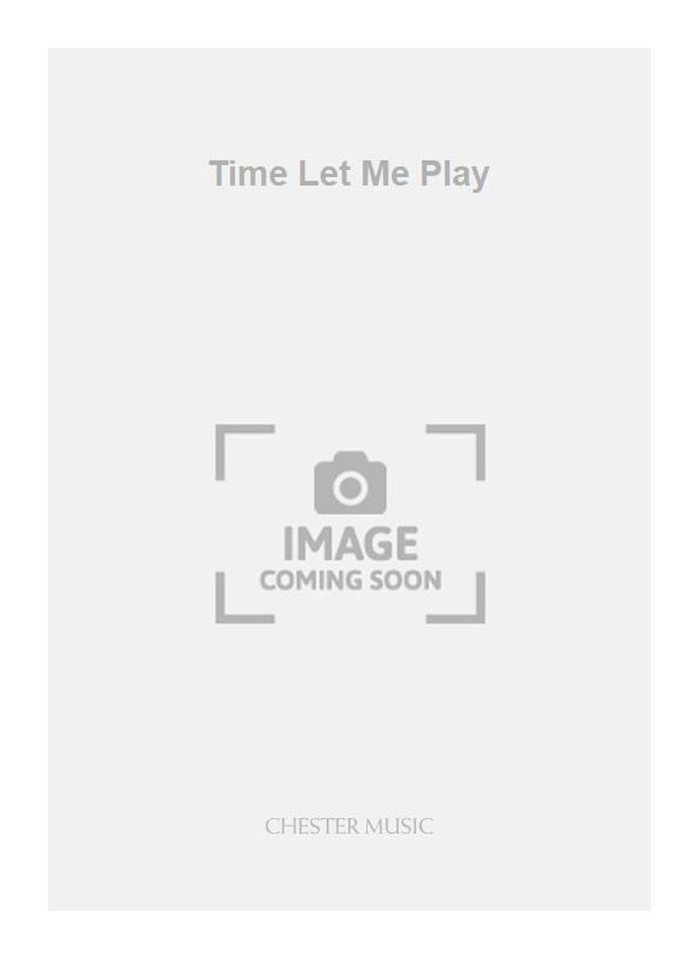 Time Let Me Play de Alastair King, Partition pour flûte et Harpe et Alto
