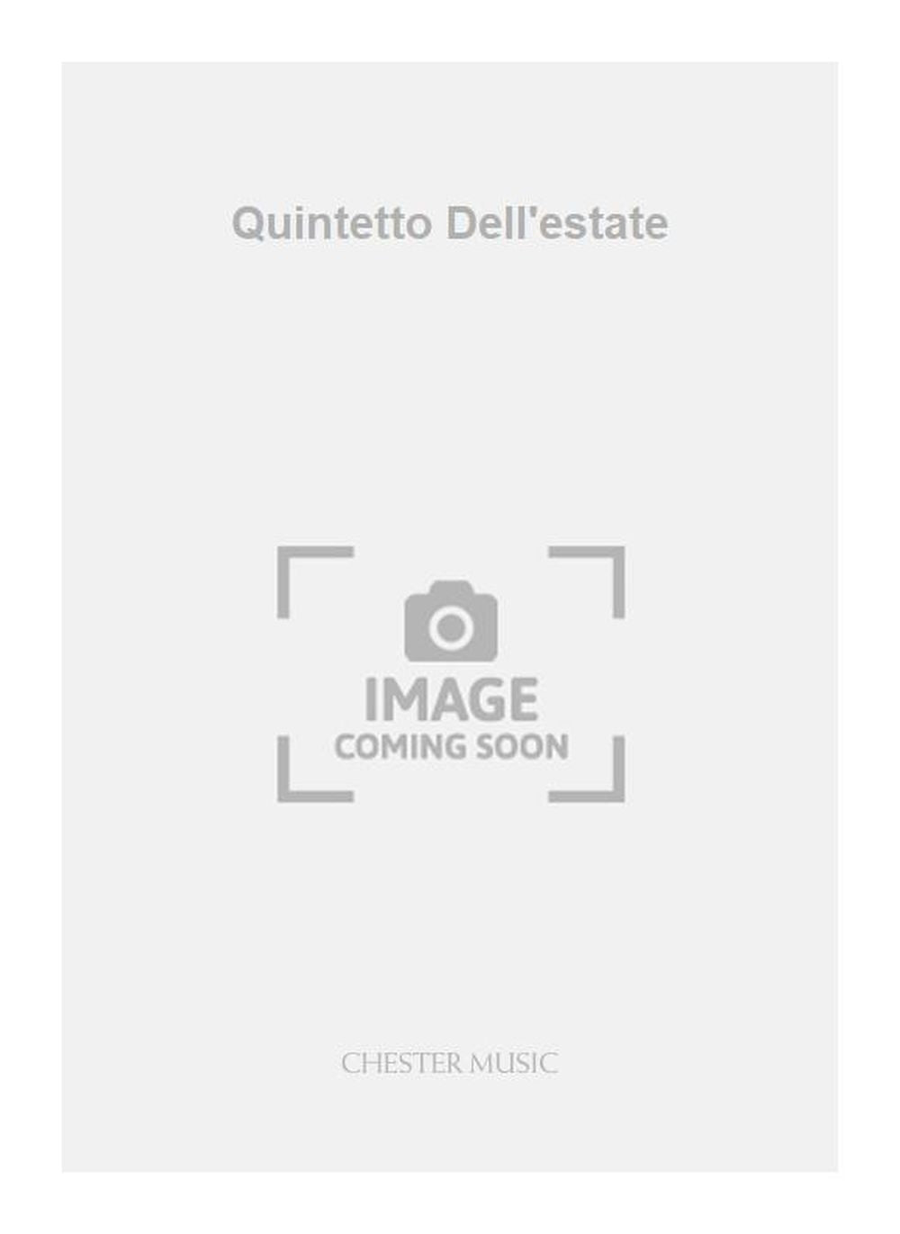 Quintetto Dell'estate de Magnus Lindberg, Partition + parties pour violoncelle et Ensemble de chambre