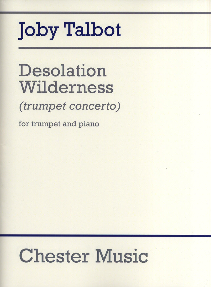 Desolation Wilderness (Trumpet/Piano) de Joby Talbot, Livre pour trompette et Piano