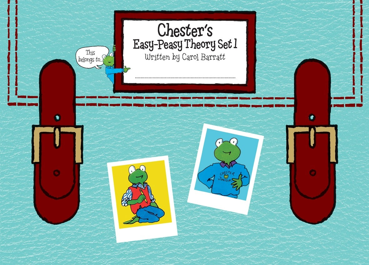 Chester's Easy-Peasy Theory Set 1, Livre