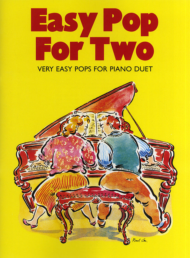 Easy Pop For Two de Hans-Günter Heumann, Livre pour duo de pianos