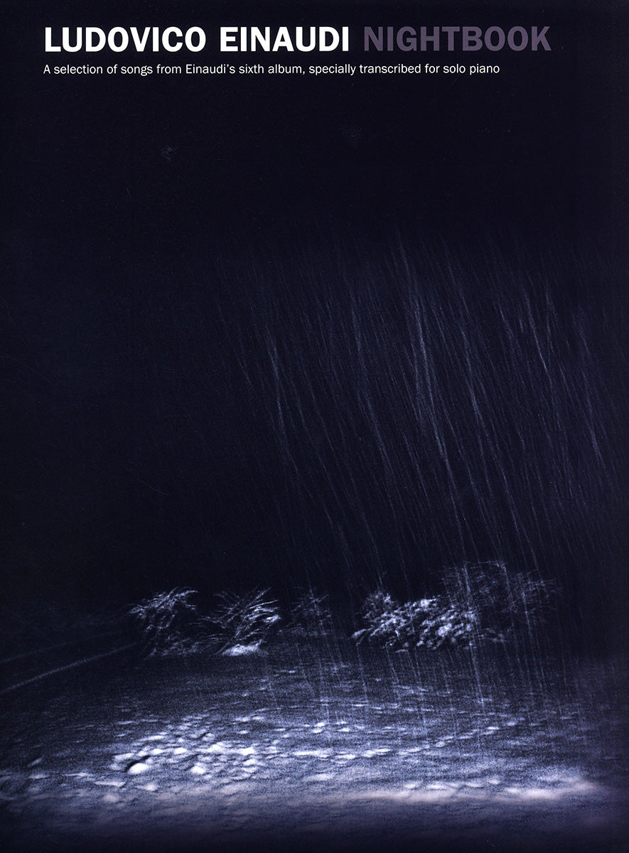 Nightbook de Ludovico Einaudi, Livre pour piano
