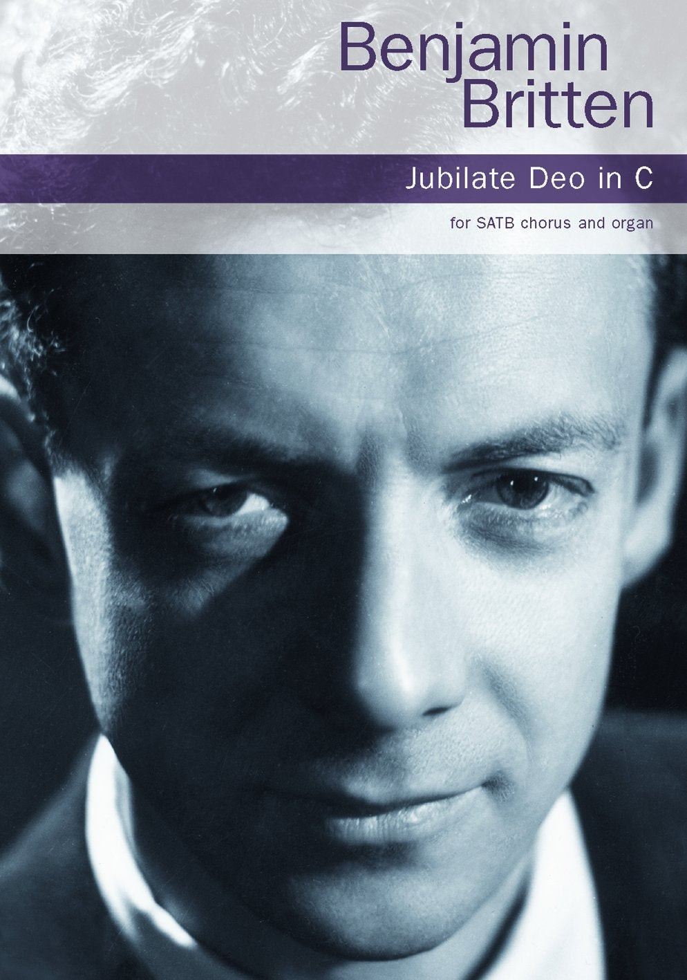 Jubilate Deo In C de Benjamin Britten, Partition chorale pour sATB et Orgue