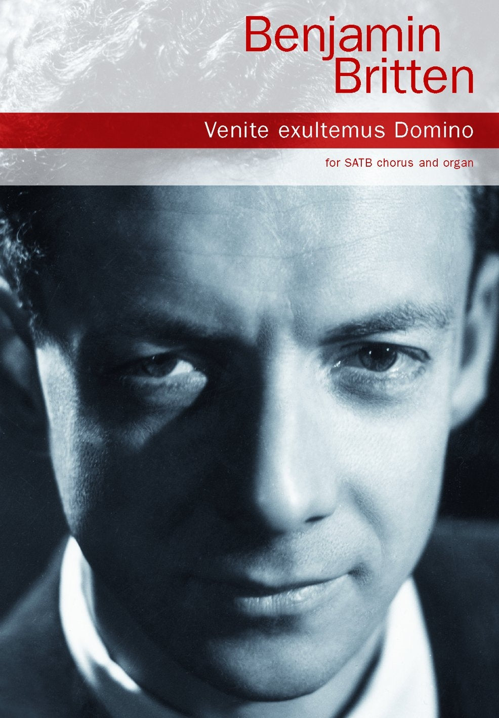 Venite Exultemus Domino de Benjamin Britten, Partition chorale pour sATB et Orgue