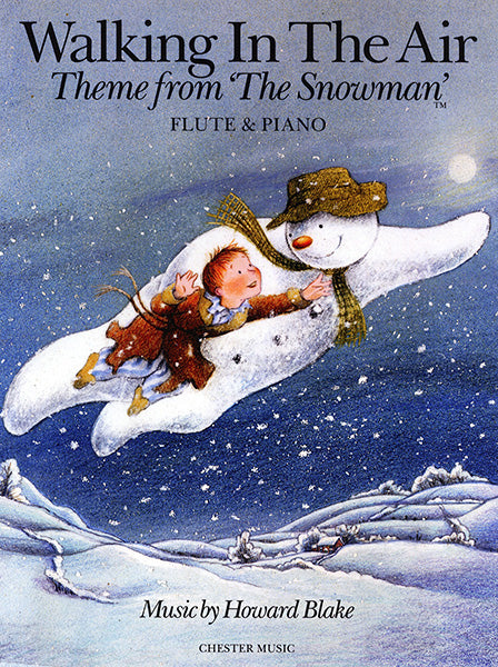 Walking In The Air (The Snowman) Flute/Piano de Howard Blake, Livre pour flûte et Piano