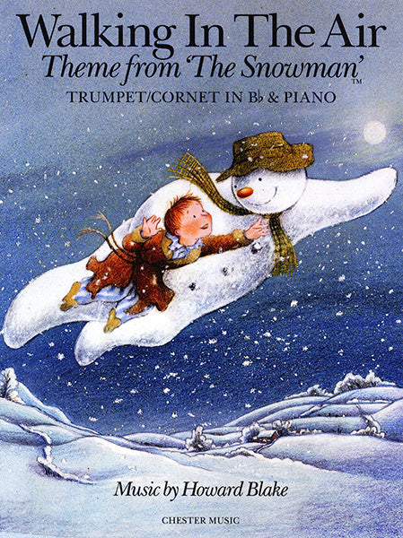 Walking In The Air (The Snowman) de Howard Blake, Livre pour cornet et Trompette et Accompagnement de piano