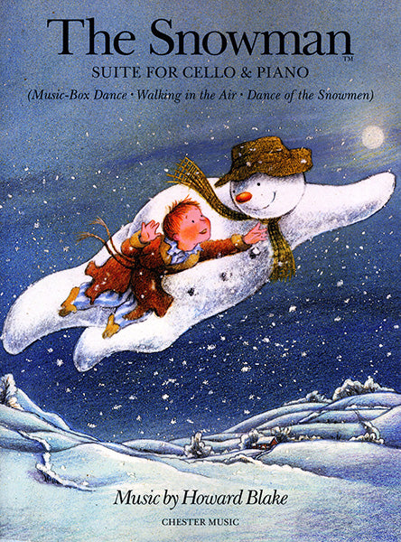 The Snowman Suite - Cello/Piano de Howard Blake, Livre pour violoncelle et Piano