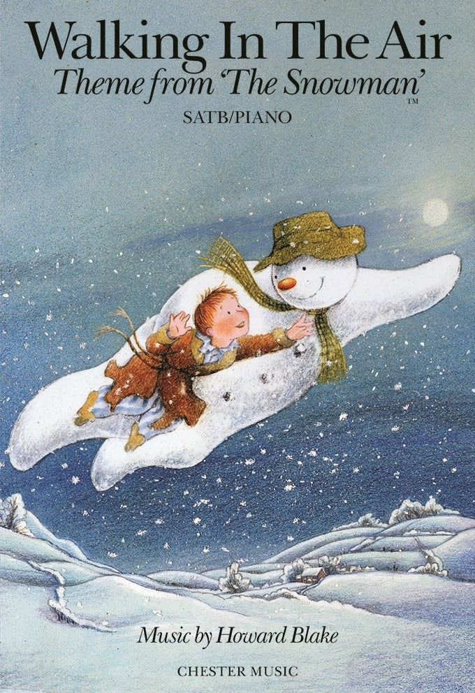 Walking In The Air (The Snowman) - SATB/Piano de Howard Blake, Partition chorale pour sATB et Piano
