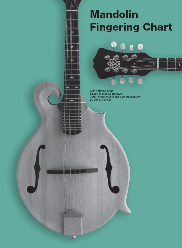 Mandolin Fingering Chart, Livre pour mandolin