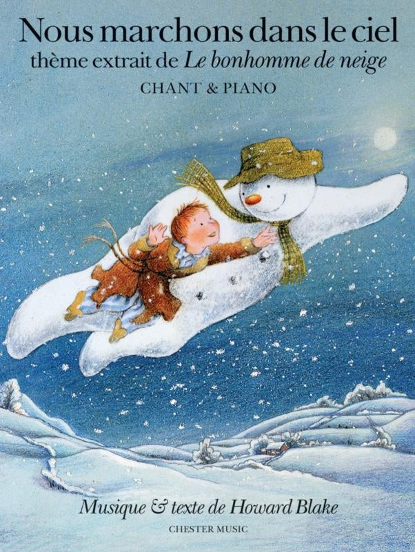 Howard Blake: Nous Marchons Dans Le Ciel de Howard Blake, Livre pour voix et Piano