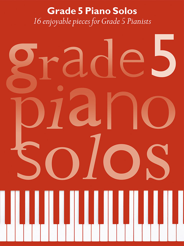 Grade 5 Piano Solos, Livre pour piano