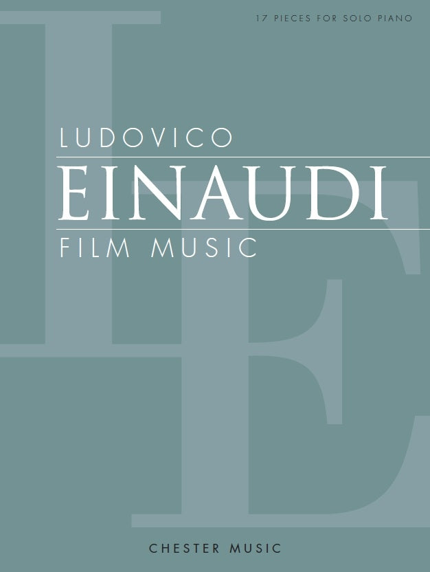 Film Music de Ludovico Einaudi, Livre pour piano