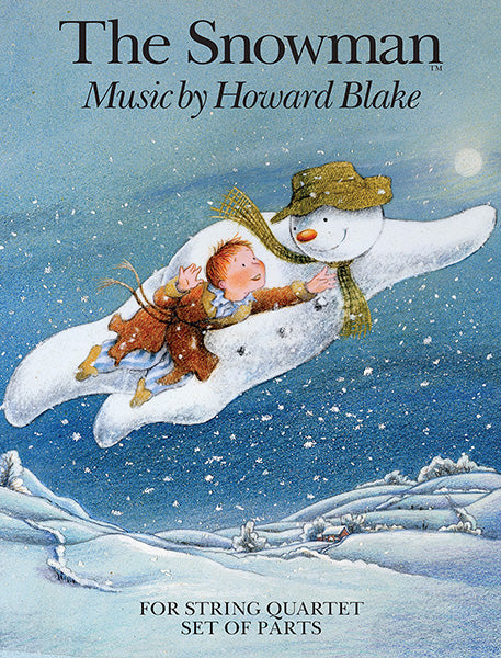 The Snowman String Quartet de Howard Blake, Jeu de parties pour quatuor à cordes