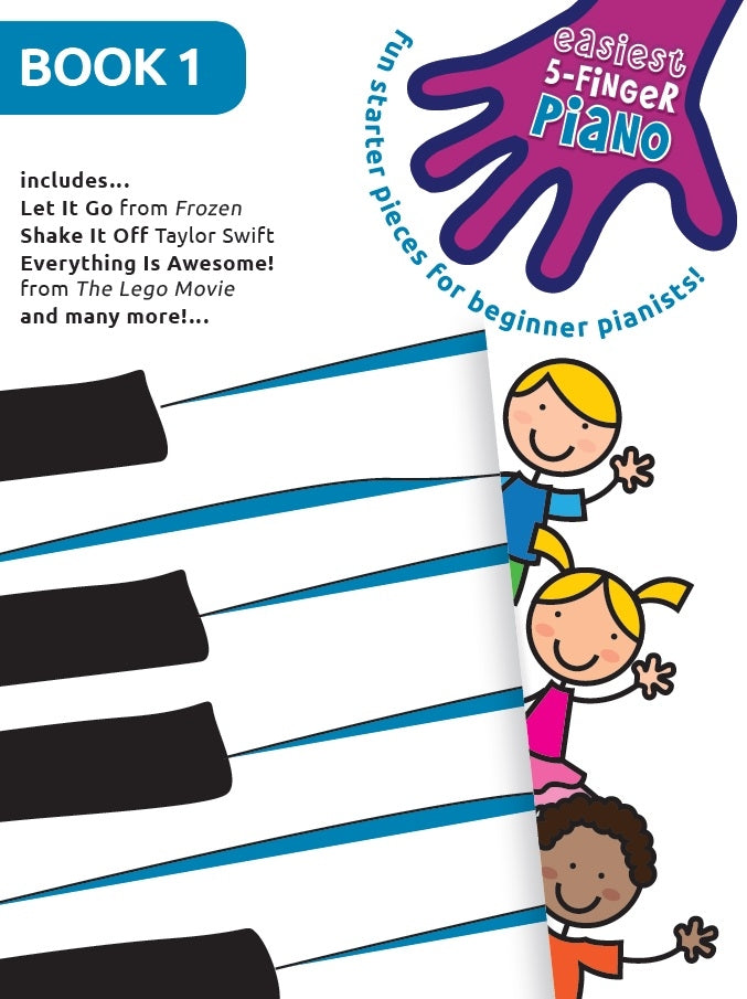 Easiest 5-Finger Piano - Book 1, Livre pour piano