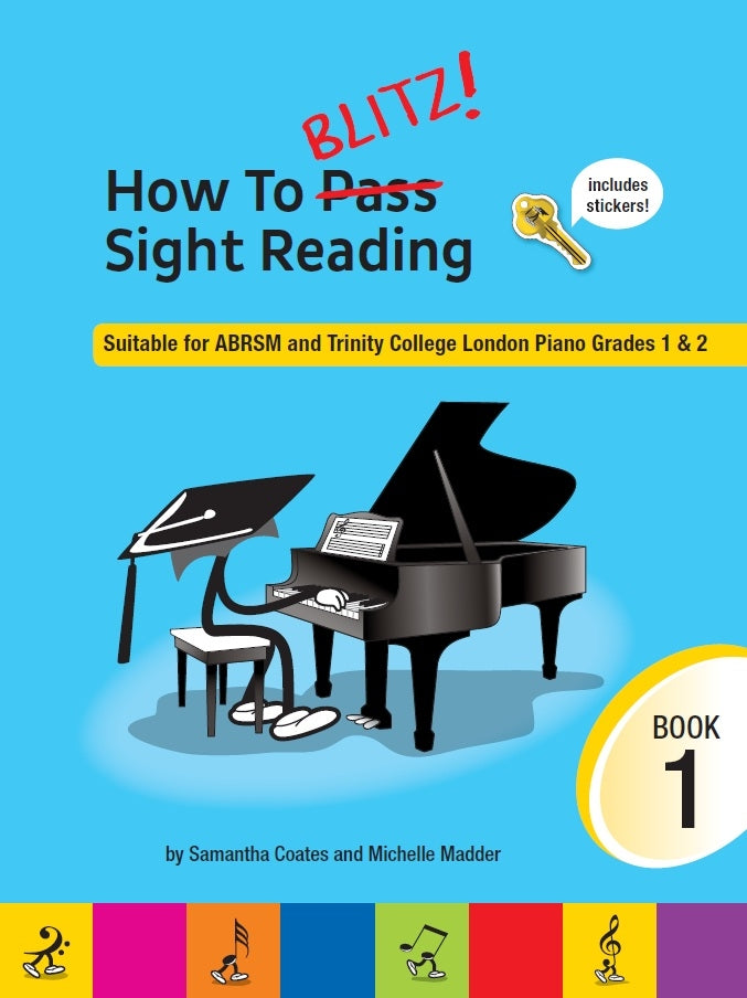 How To Blitz! Sight Reading, Book 1, Livre