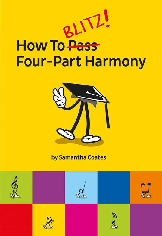 How To Blitz! Four-Part Harmony, Livre