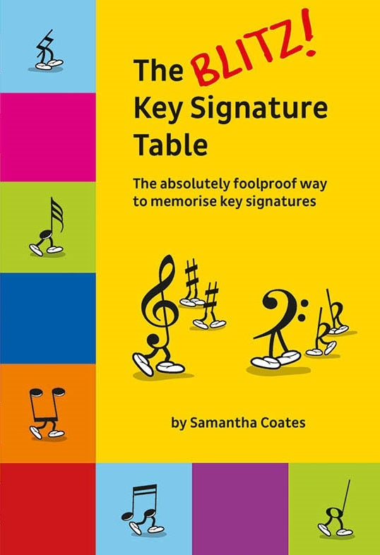 The Blitz! Key Signature Table, Livre