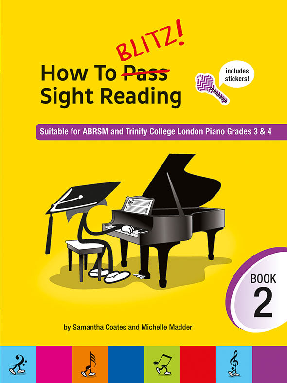 How To Blitz! Sight Reading Book 2, Livre pour piano