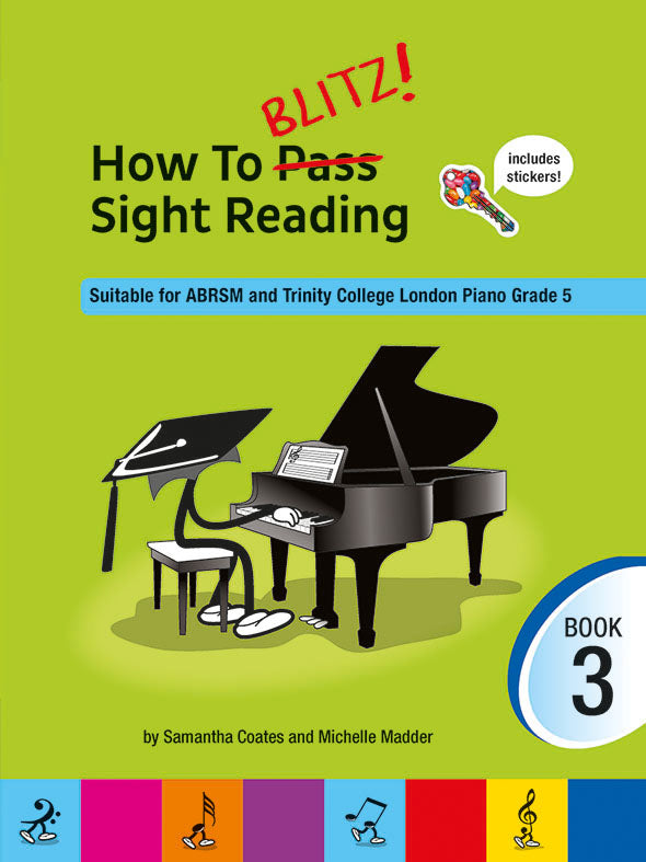 How To Blitz! Sight Reading Book 3, Livre