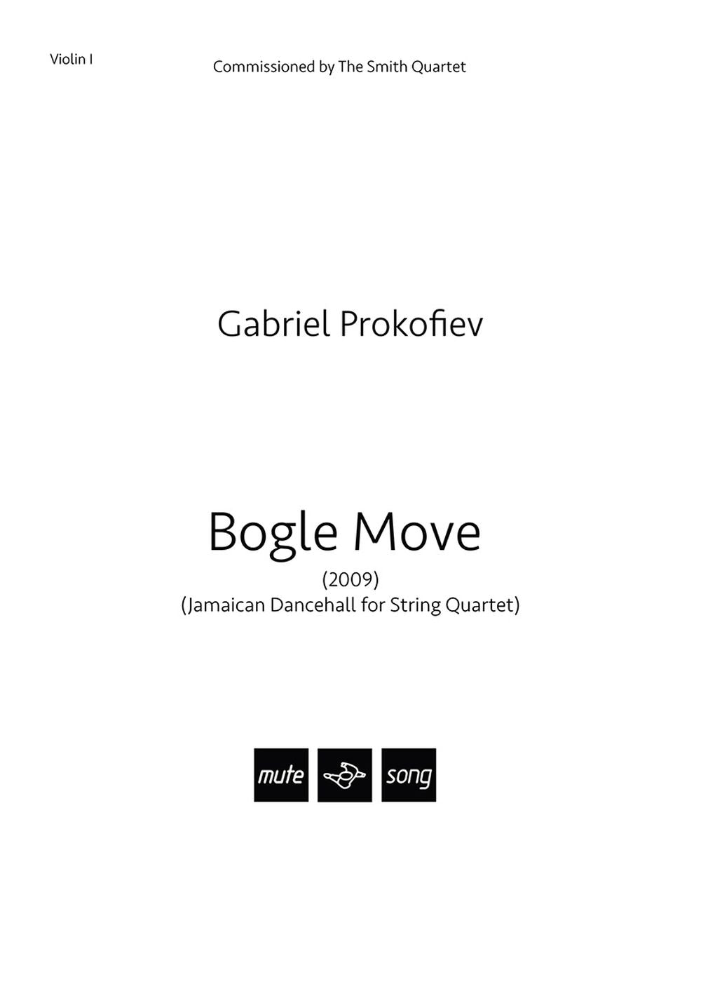 Bogle Move de Gabriel Prokofiev, Jeu de parties pour quatuor à cordes