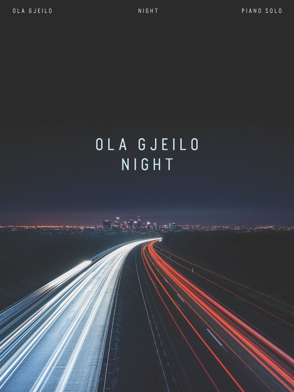 Night de Ola Gjeilo, Livre pour piano