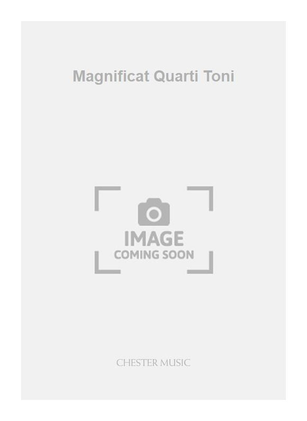 Magnificat Quarti Toni de Lassus, Partition chorale pour sATB