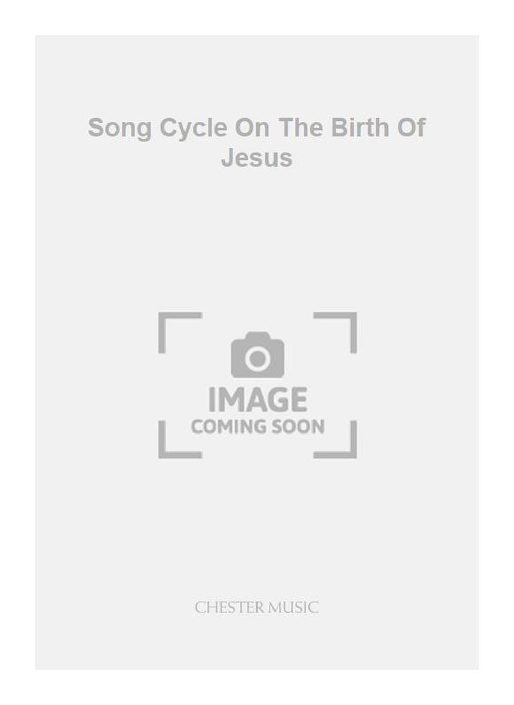 Song Cycle On The Birth Of Jesus de John Lambert, Livre pour voix de soprano et Harpe