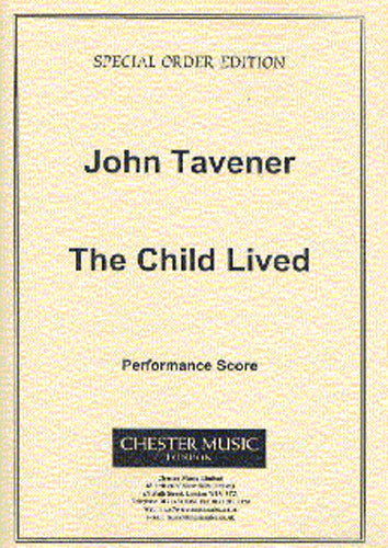 The Child Lived de John Tavener, Livre pour soprano et Violoncelle