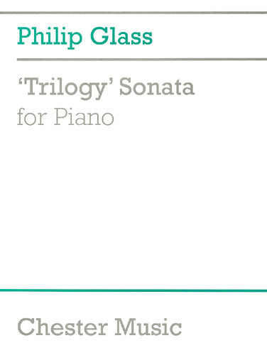 Triology (Sonata) de Philip Glass, Livre pour piano