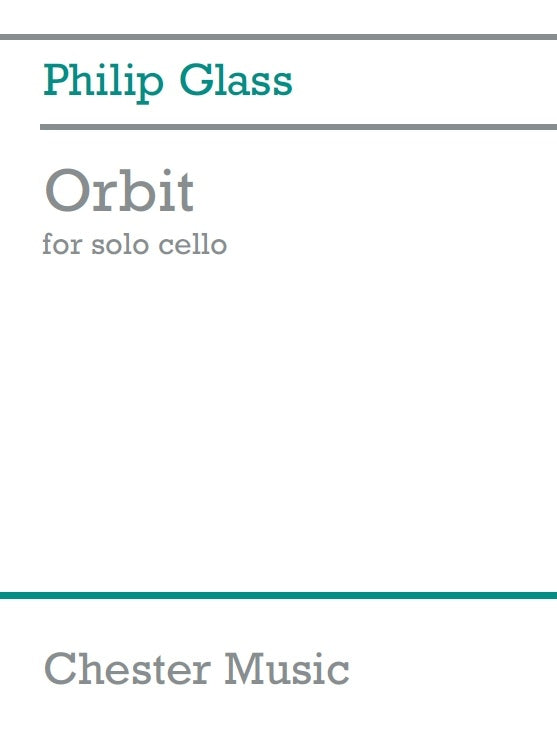 Orbit de Philip Glass, Livre pour violoncelle
