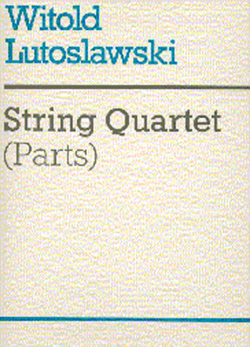 String Quartet de Witold Lutoslawski, Jeu de parties pour quatuor à cordes