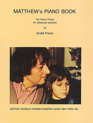 Matthew's Piano Book de André Previn, Livre pour piano