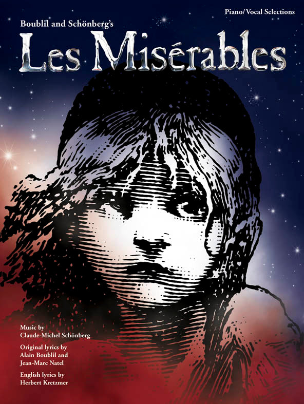 Les Misérables de Claude-Michel Schönberg, Livre pour piano et Chant et Guitare