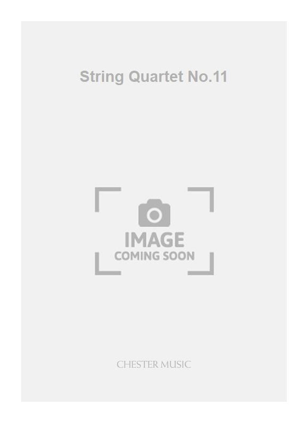 String Quartet No.11 de Elizabeth Maconchy, Jeu de parties pour quatuor à cordes