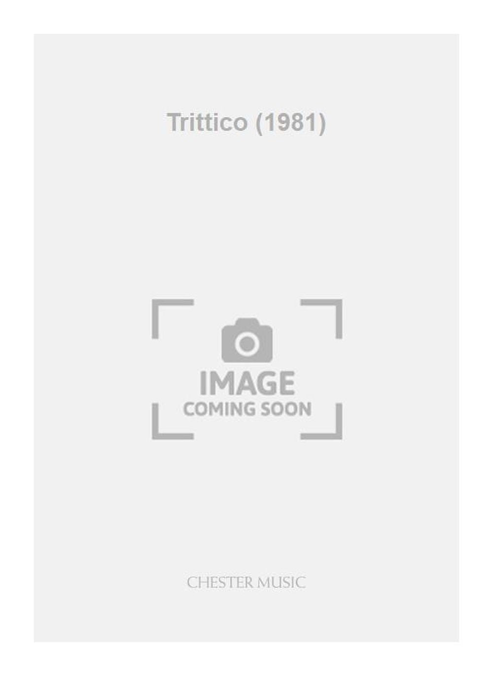 Trittico (1981) de Elizabeth Maconchy, Jeu de parties pour hautbois et Basson et Clavecin