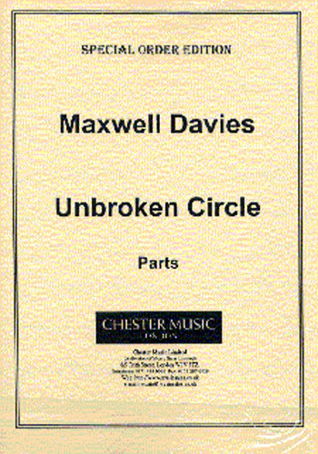 Unbroken Circle de Peter Maxwell Davies, Jeu de parties pour ensemble de chambre