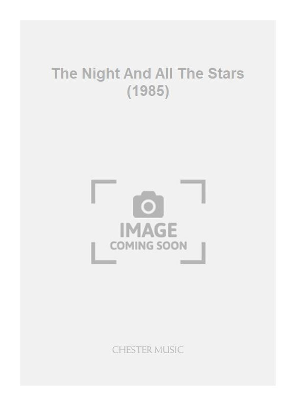 The Night And All The Stars (1985) de Philip Wilby, Jeu de parties pour cor et Violon et Alto
