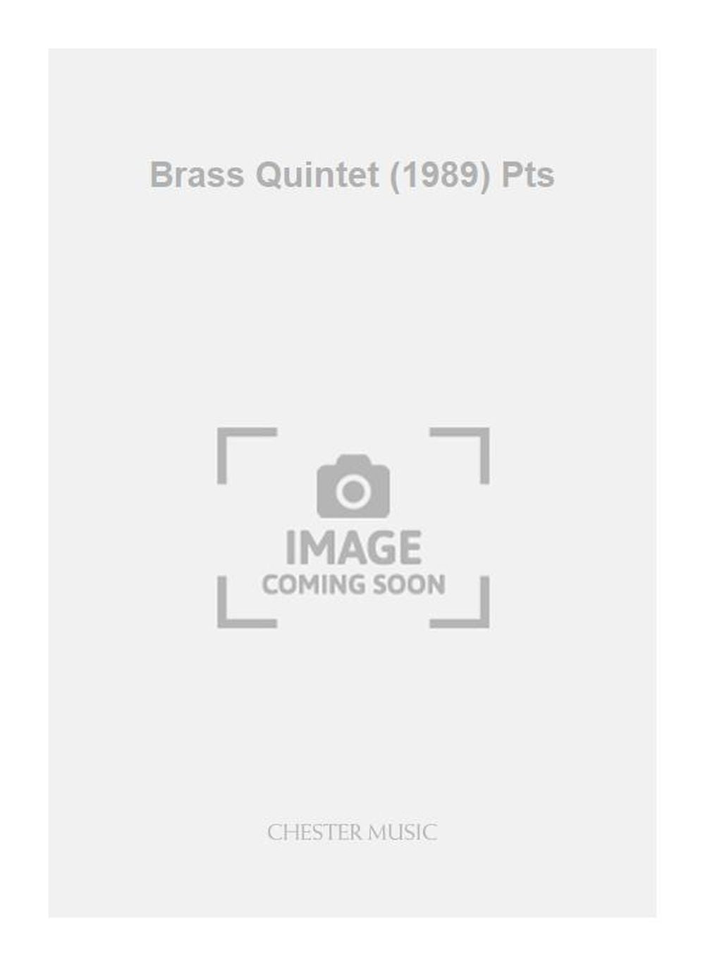 Brass Quintet (1989) Pts de Benedict Mason, Jeu de parties pour quintette de cuivres