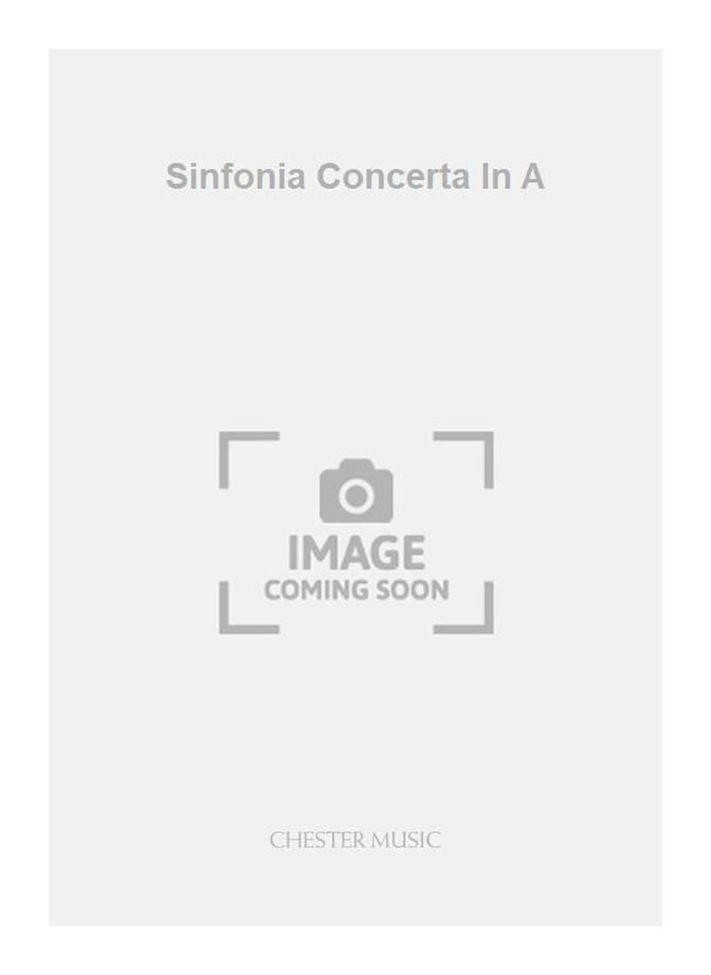Sinfonia Concerta In A de Wolfgang Amadeus Mozart, Jeu de parties pour violon et Alto et Violoncelle et Orchestre