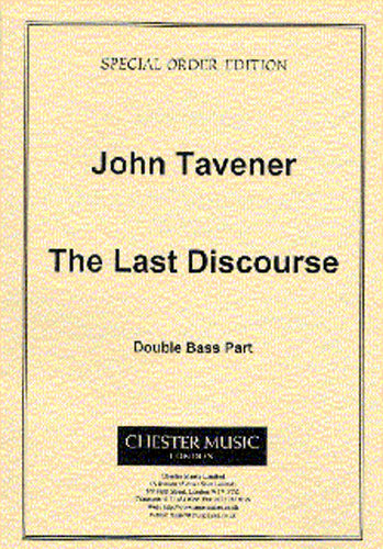 The Last Discourse de John Tavener, Livre pour contrebasse