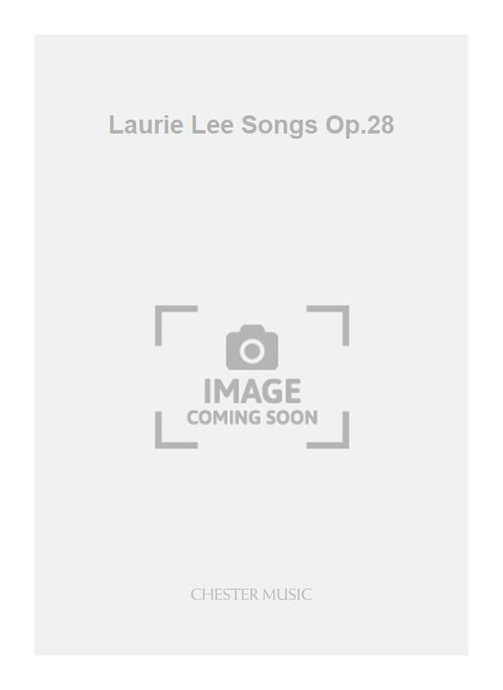 Laurie Lee Songs Op.28 de Hugh Wood, Partition pour orchestre et Voix de soprano