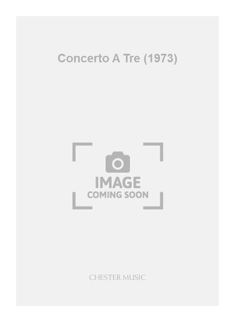 Concerto A Tre (1973) de Roman Haubenstock-Ramati, Jeu de parties pour trombone et Piano et Percussion